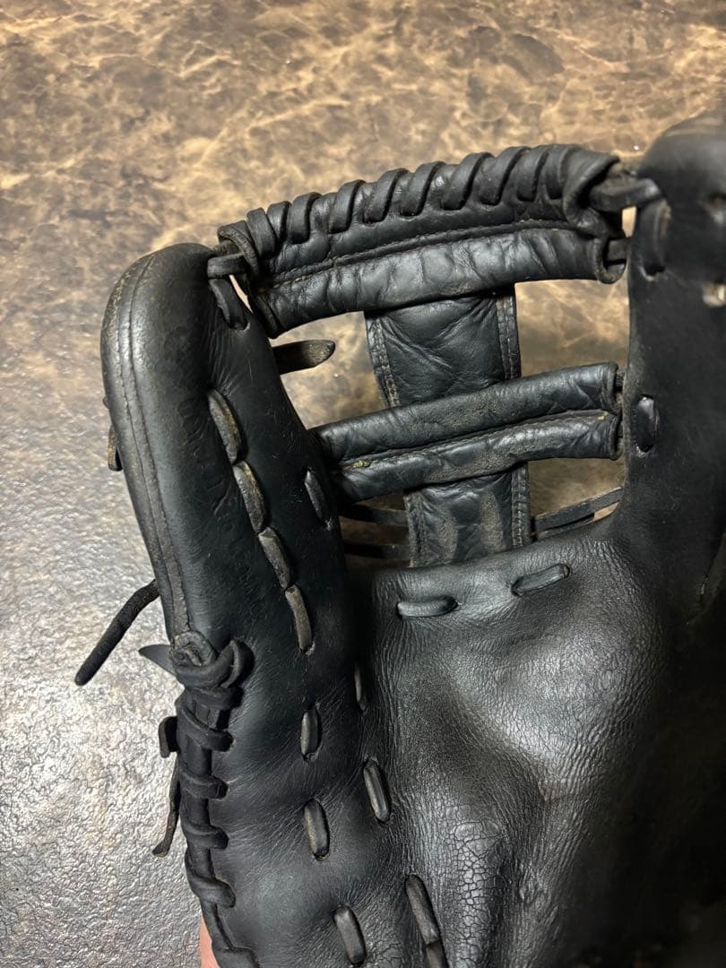 ミズノプロ　硬式用　グラブ グラブケース袋付き 内野手用 高校野球対応グラブ