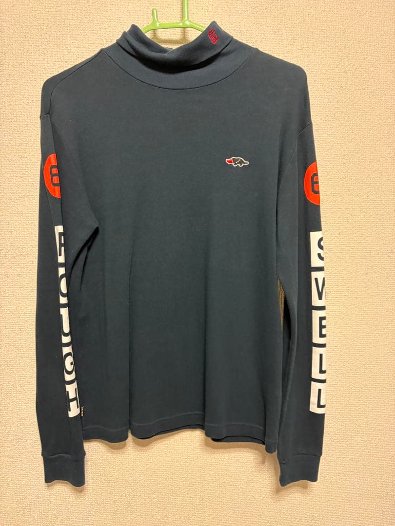 ラフ＆スウェル　メンズゴルフウェア　モックネック　ブラック　Ｍサイズ 超美品