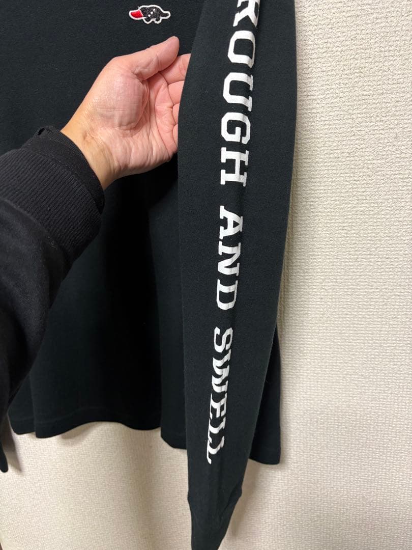 ラフ＆スウェル　メンズゴルフウェア　モックネック　ブラック　Ｍサイズ 超美品