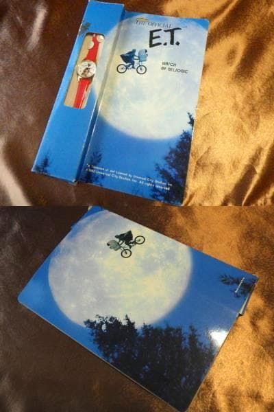 激レア★未使用★1982年 E.T. ヴィンテージ 手巻き腕時計【稼働品】映画