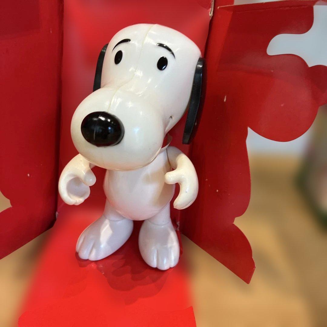 1975年　Detemined スヌーピー ソフビ　ビンテージ