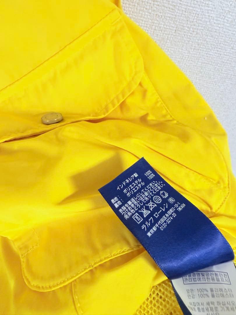 未使用 ラルフローレン ポロ POLO GOLF イエローベスト 11号ぐらい