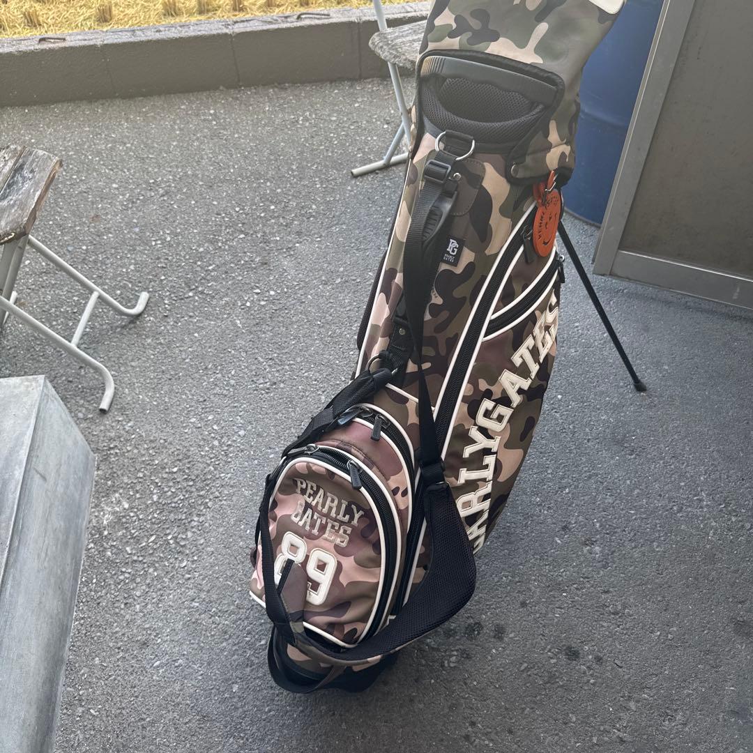PEARLY GATES カモフラージュ ゴルフバッグ 89