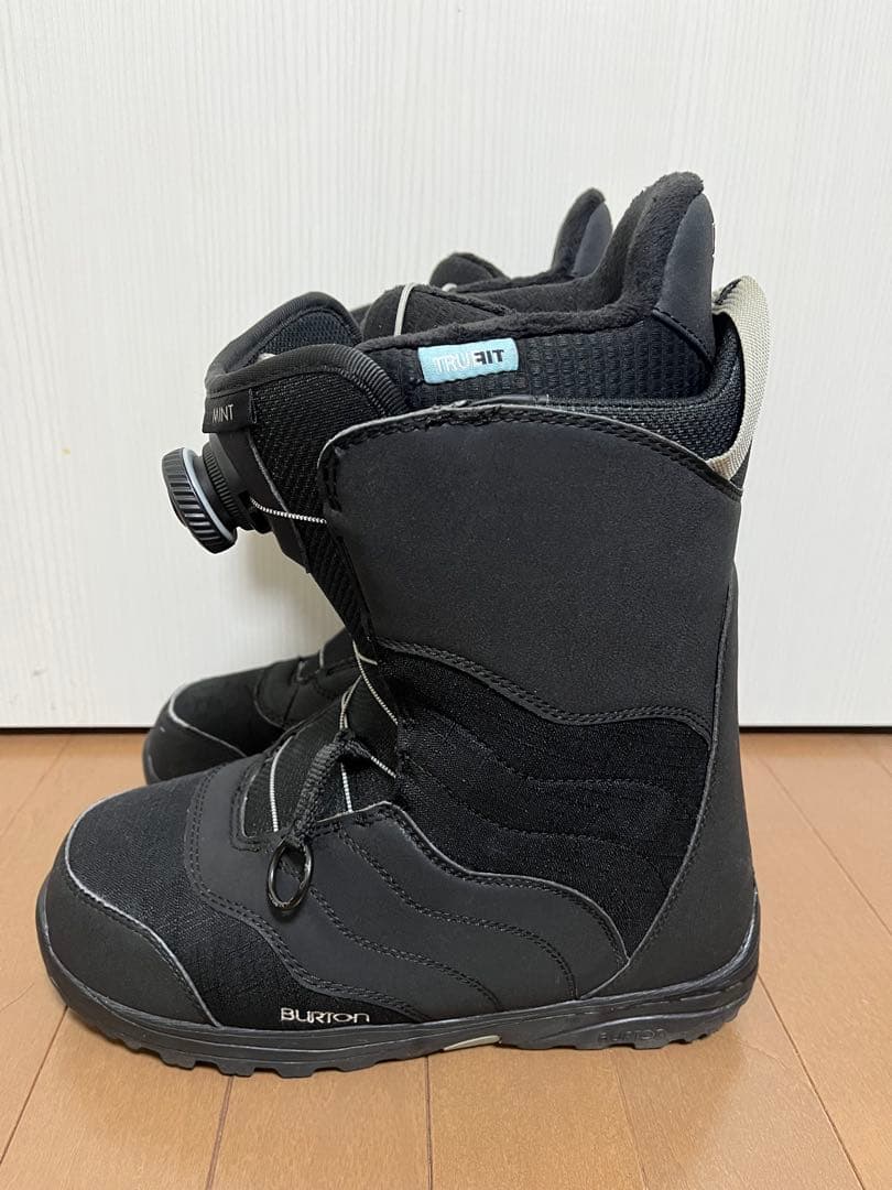 BURTON スノーボードブーツ 黒　25センチ