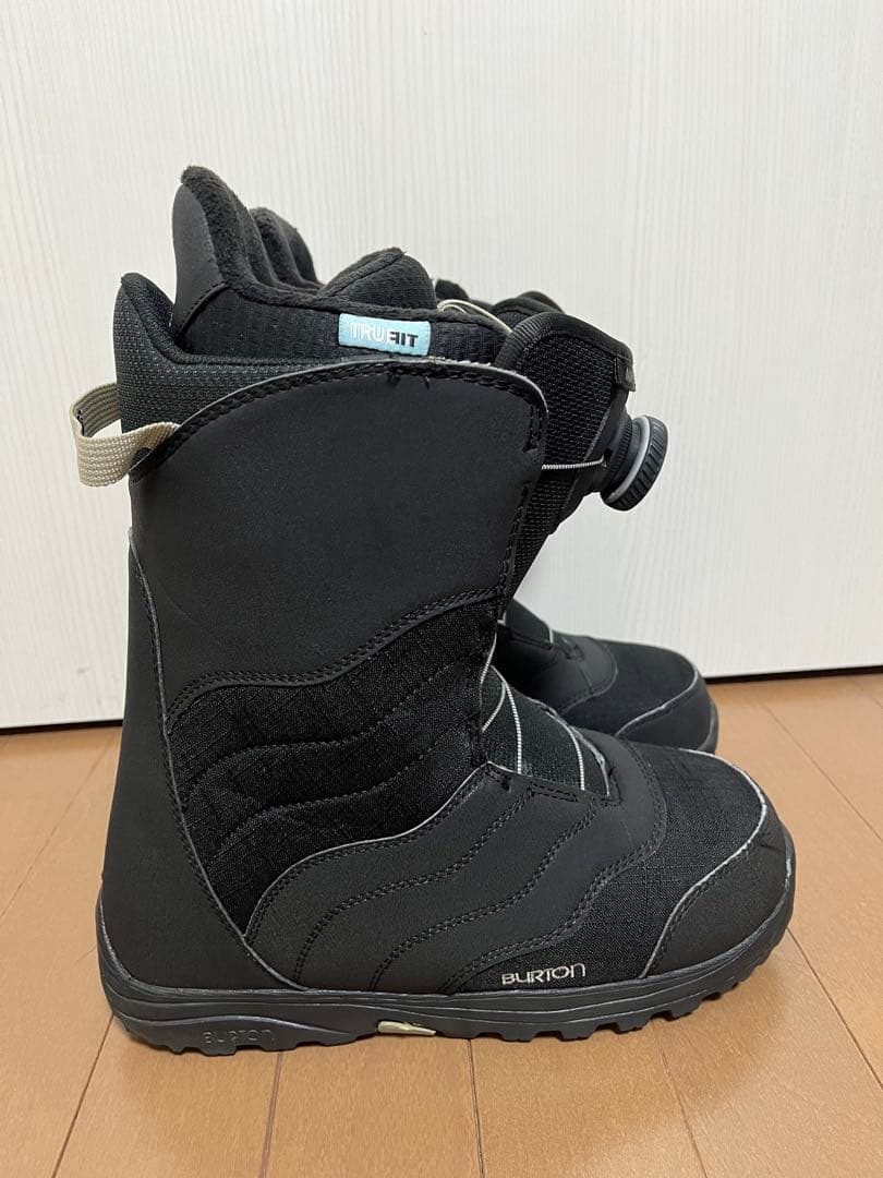 BURTON スノーボードブーツ 黒　25センチ
