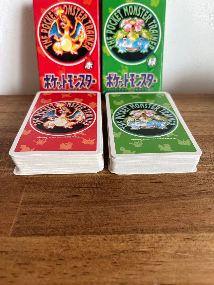 ポケモントランプ　赤　緑　欠品なし