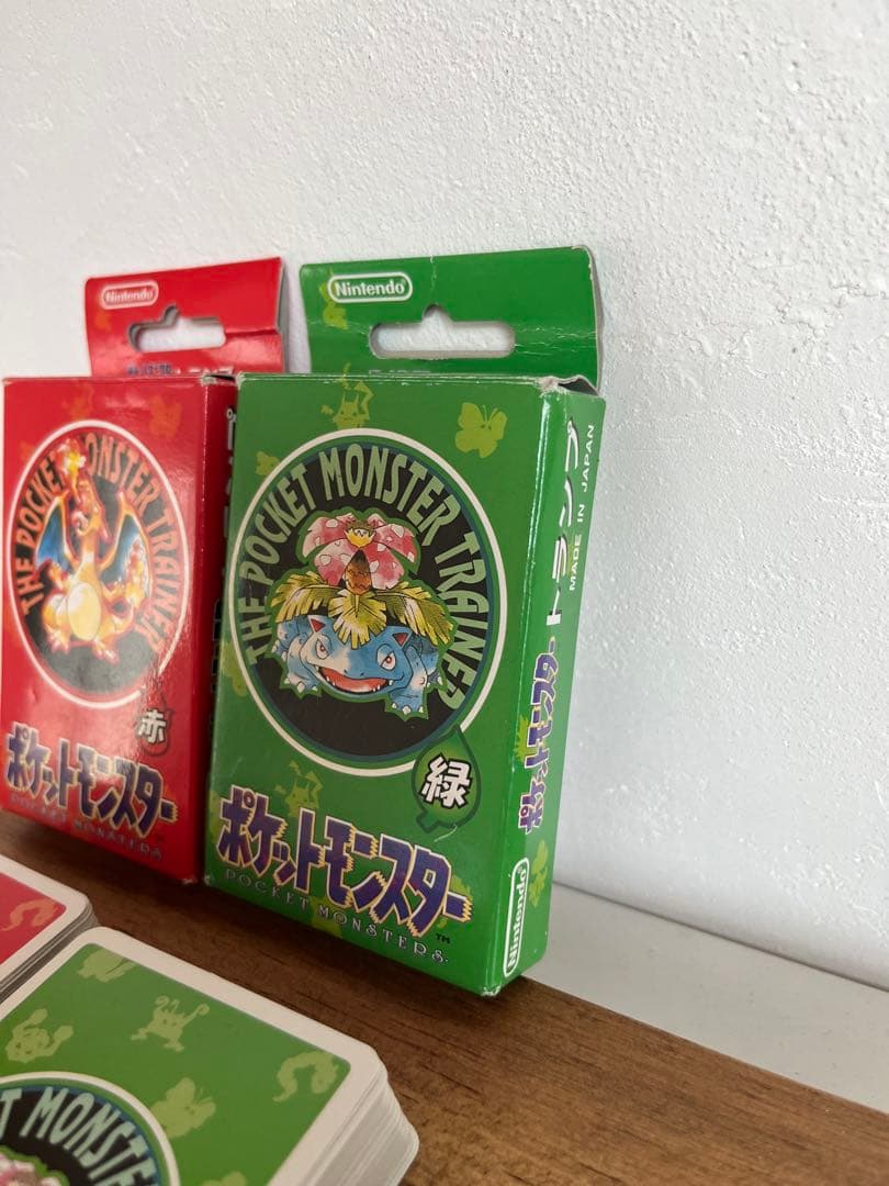 ポケモントランプ　赤　緑　欠品なし
