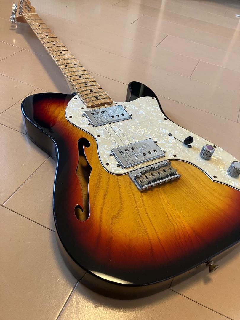 Fender Mexico Telecaster Thinline サンバースト