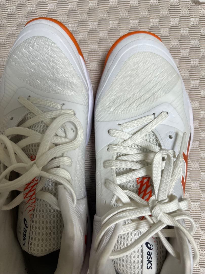 asics バレーボール シューズ sky elite ff mt 3 オレンジ