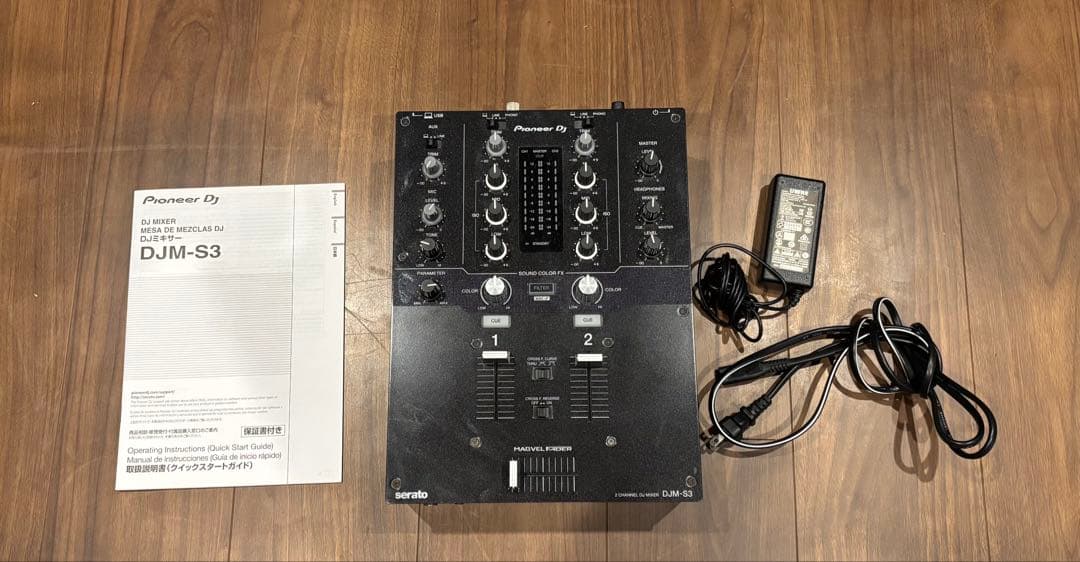 Pioneer DJ DJM-S3 DJミキサー　　2021年製