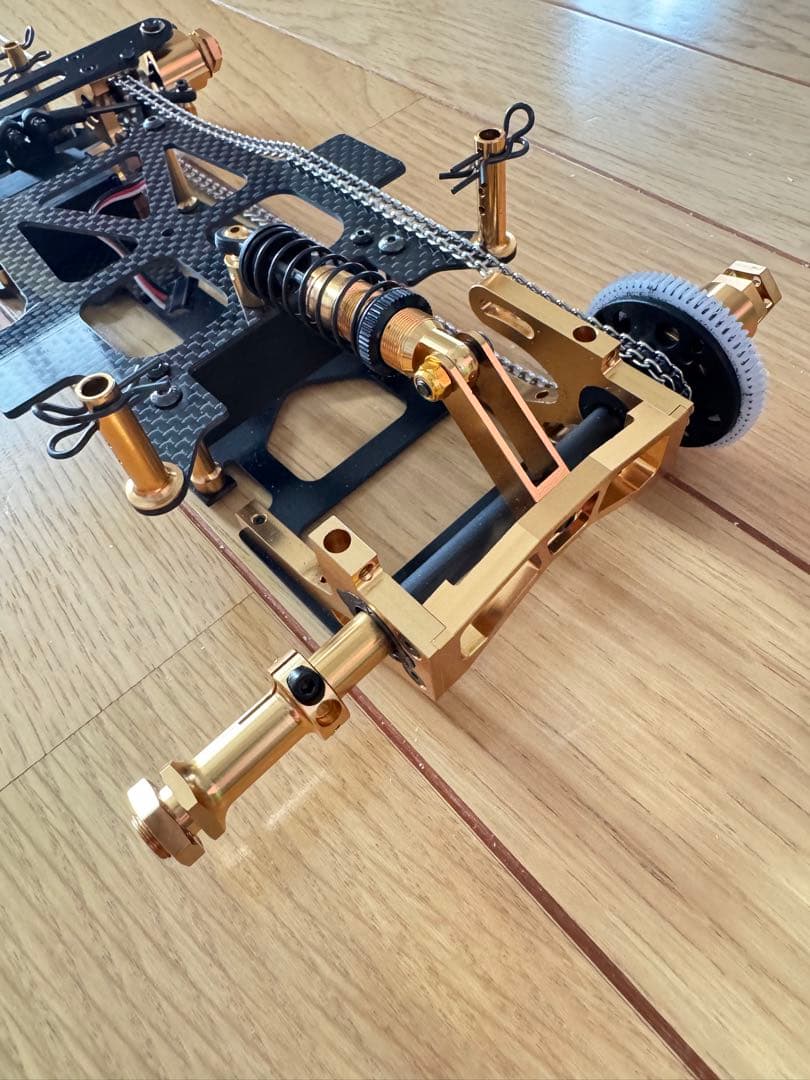 京商ファントムEXTゴールド 60th限定仕様　オプションパーツ、ミニサーボ付き