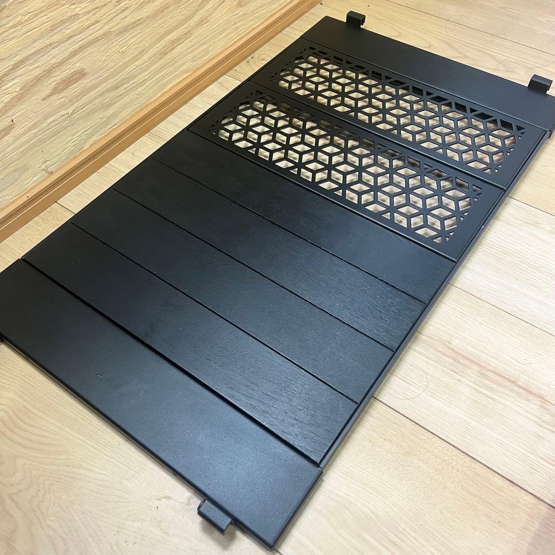 CAMP GEEKS シェルコンブリッヂ　ラックセット　オールブラック