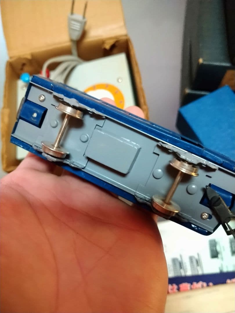 鉄道模型　レトロ　希少　長距離特急型列車　16番レール　パワーパック　鉄道