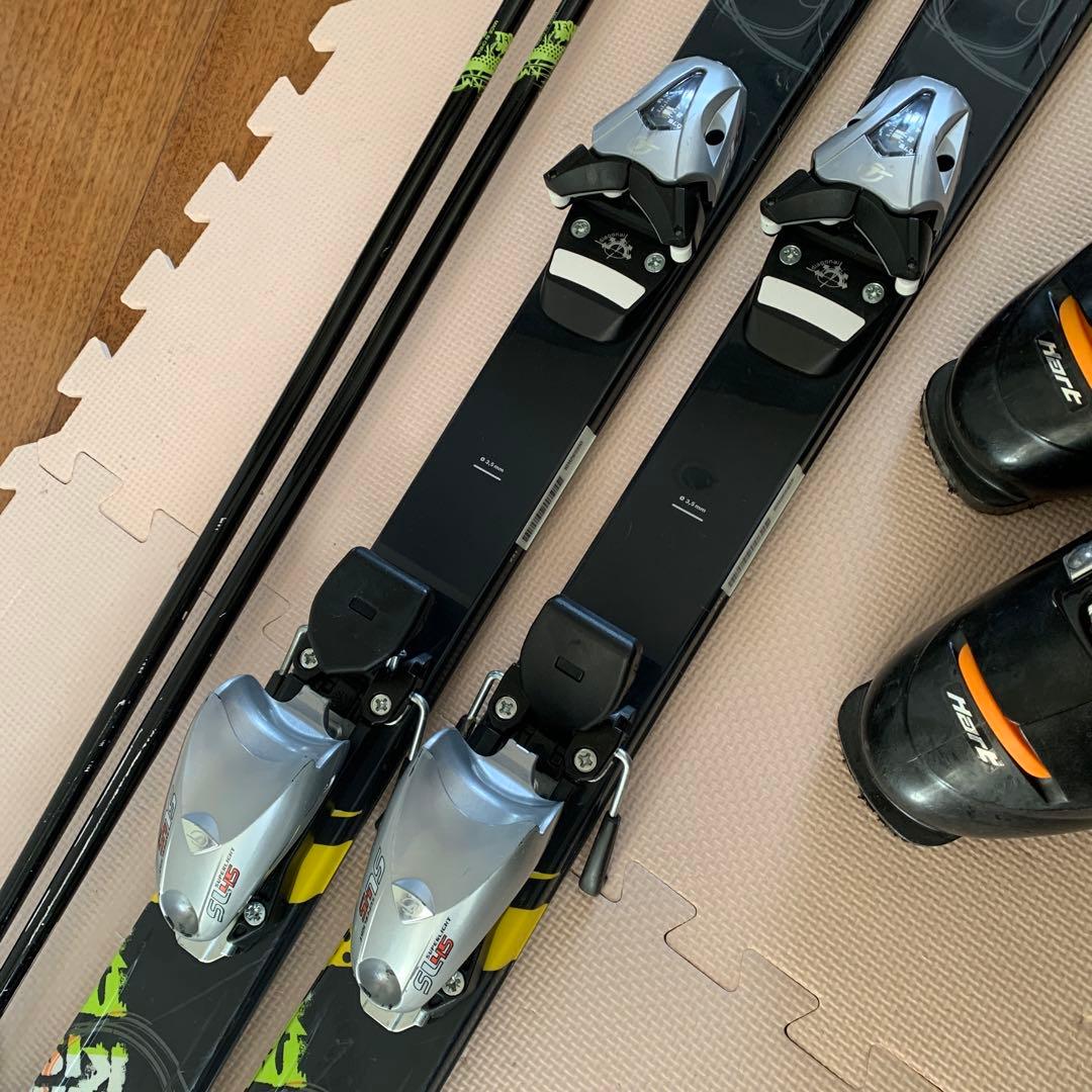 kissmark 140 スキー板 Hartブーツ23〜23.5 3点セット