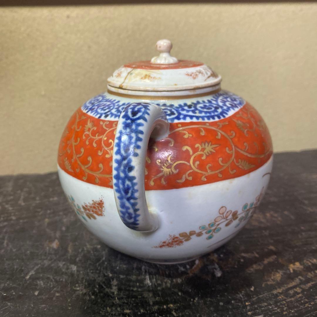 古伊万里ヨーロッパ里帰りティーポット