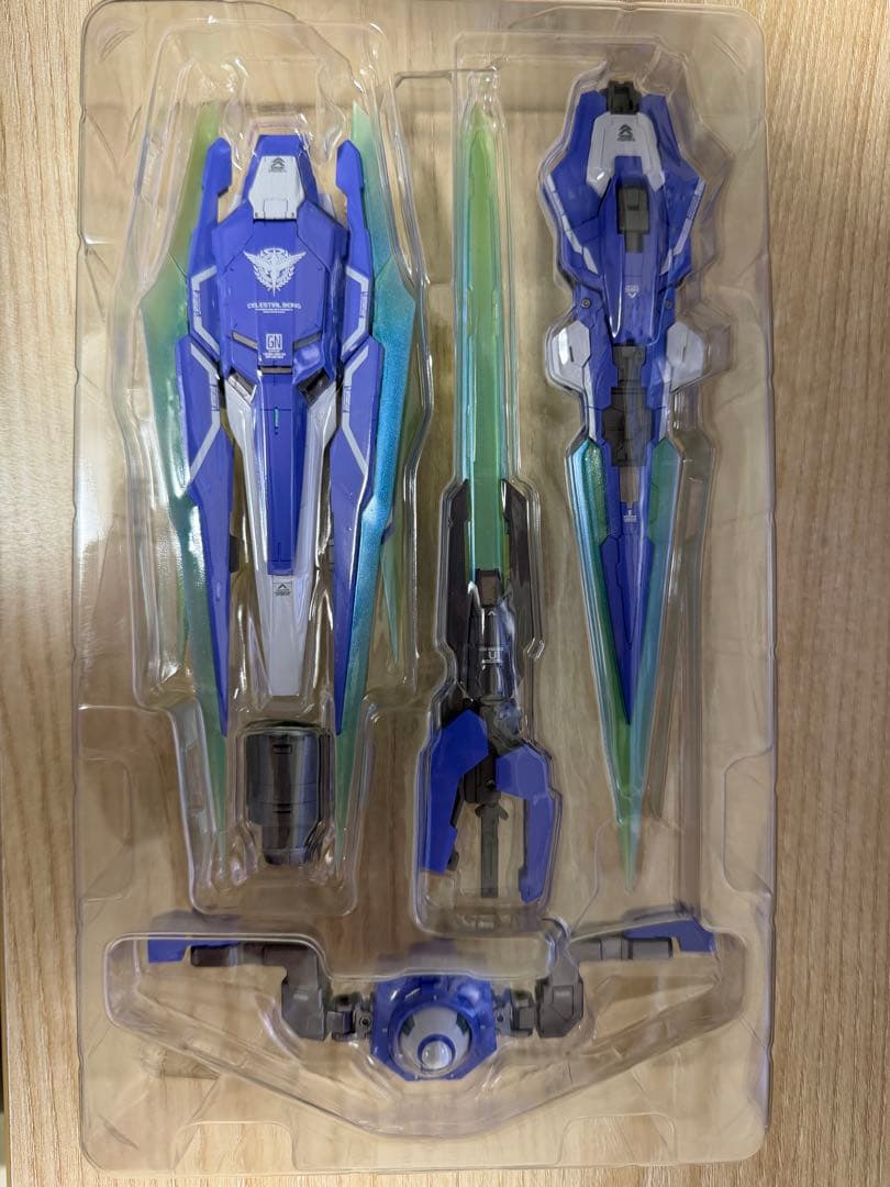 メタルビルド　ダブルオークアンタフルセイバー＆オプションセット