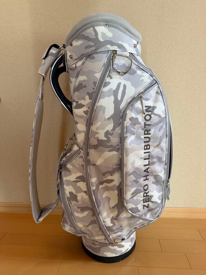 【新品未使用】ゼロハリバートン　ゴルフ　キャディバッグ　ホワイトカモ