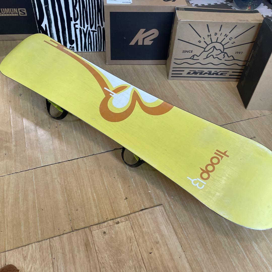 BURTON×ZUMA　バートン　バイン付　スノーボードセット　TROOP140