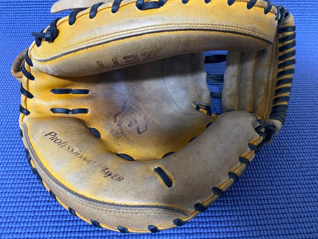 【まっつー】ZETT 硬式用キャッチャーミット