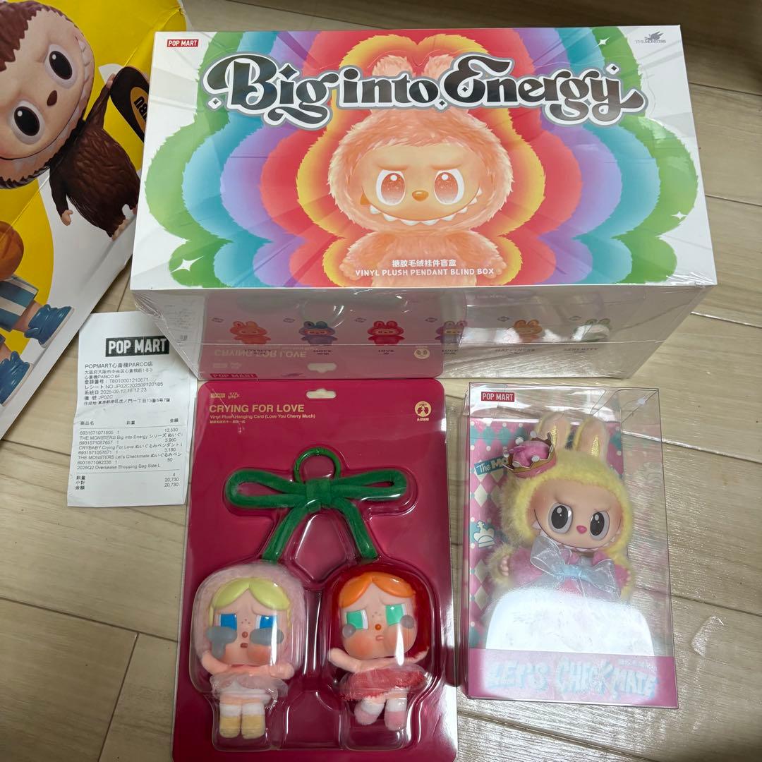 な*お様 最終お値下げPOP MART BIG INTO ENERGY ラブブエ