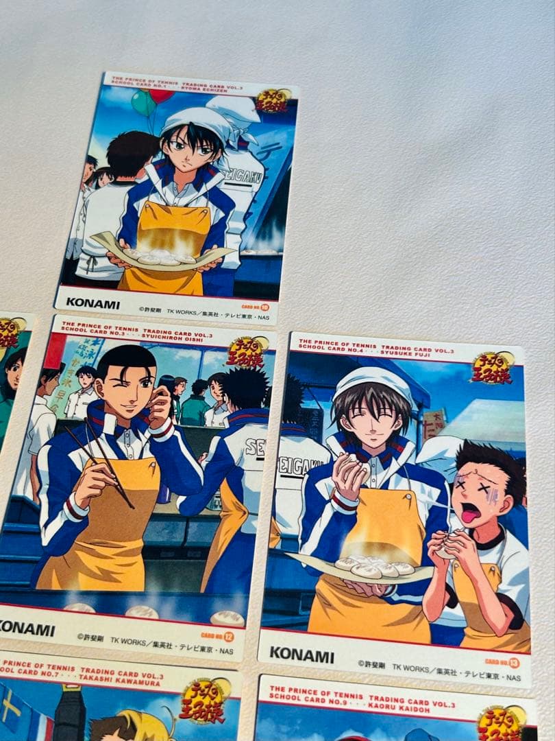 テニスの王子様 トレーディングカード スクールカード 7枚セット