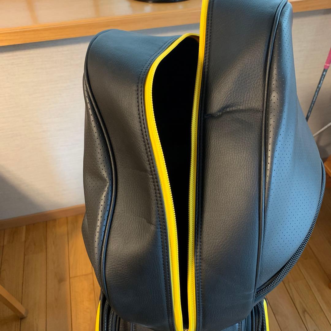 Roddio ロッディオ　ゴルフキャディバッグ 黒と黄色