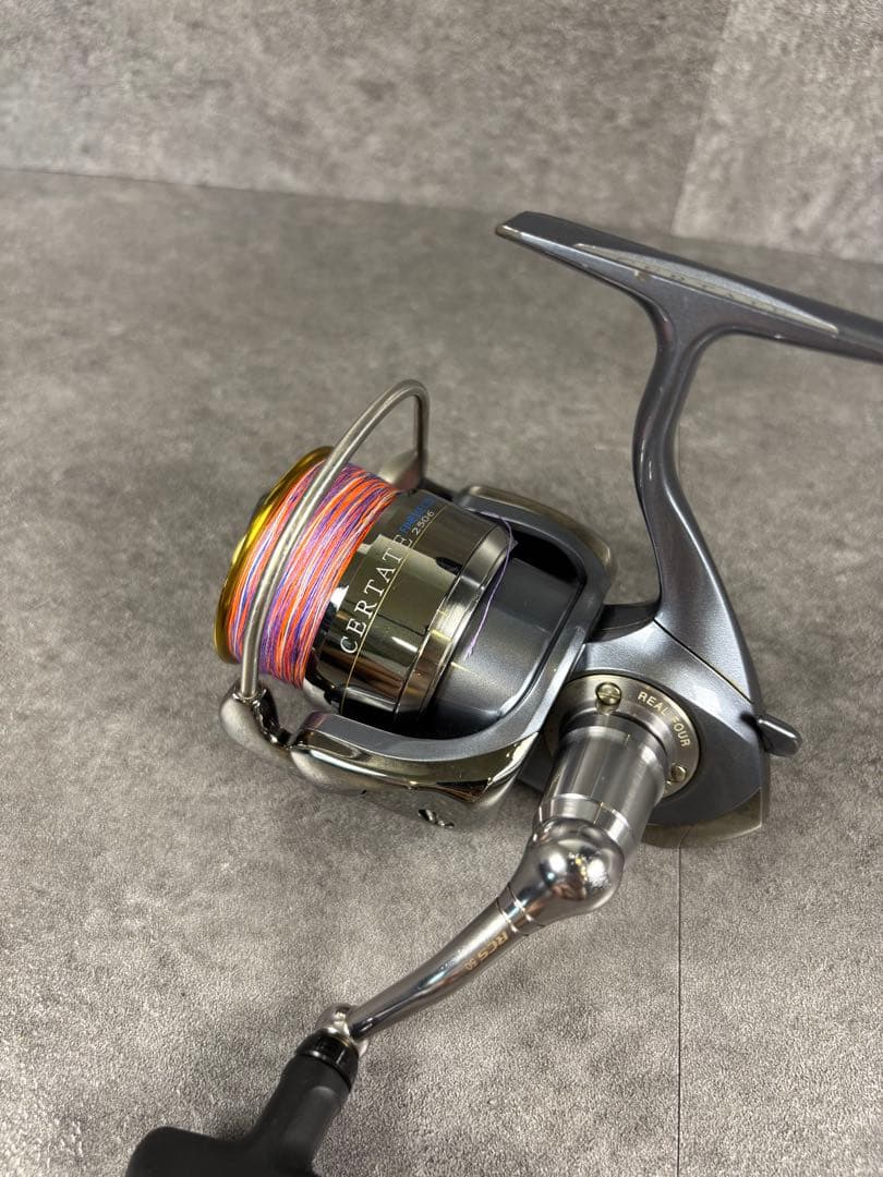 ダイワ CERTATE 2506 フィネスカスタム RCSハンドル付 PE付き
