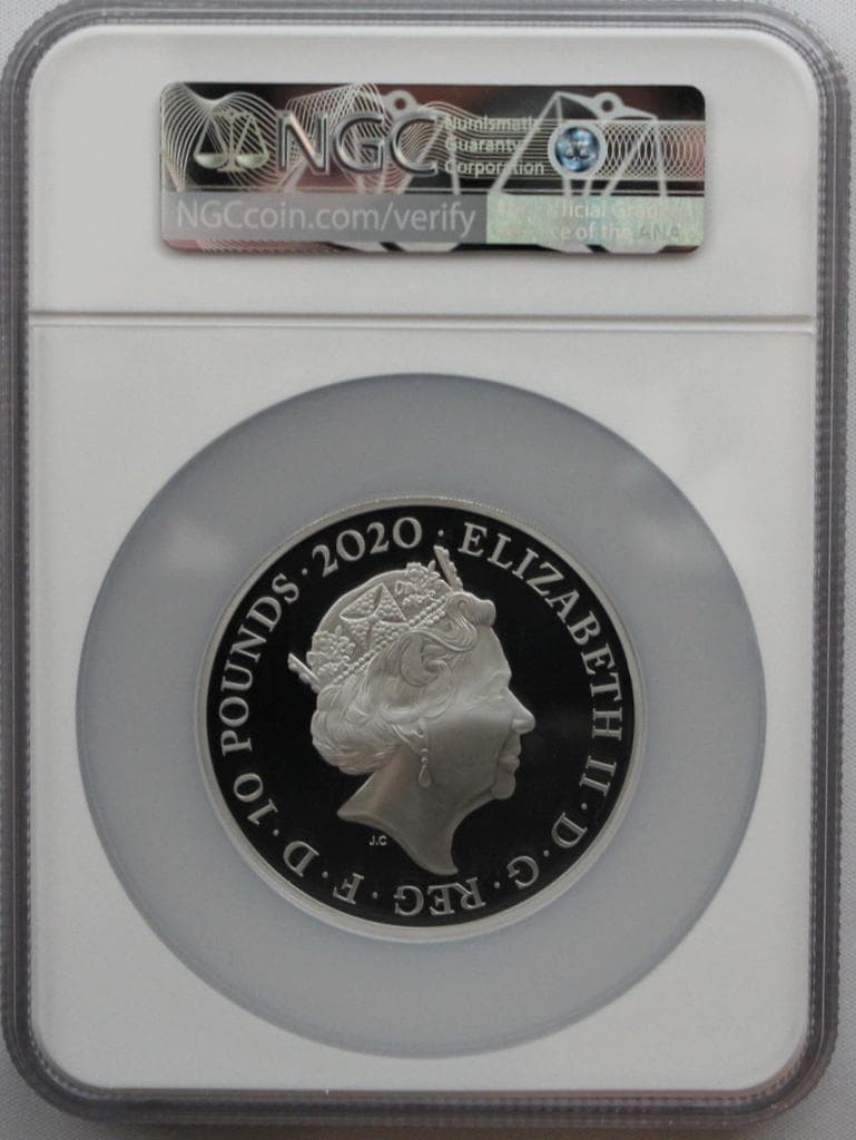 2020年ミュージックレジェンズ デビッド ボウイ 5oz NGC PF70UC