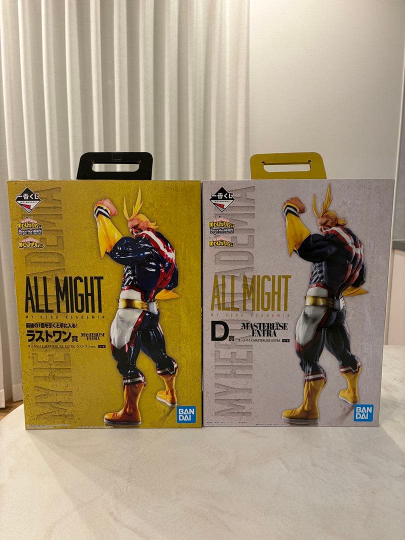 一番くじ　オールマイトBegin the HERO! D賞＋ラストワン賞 セット