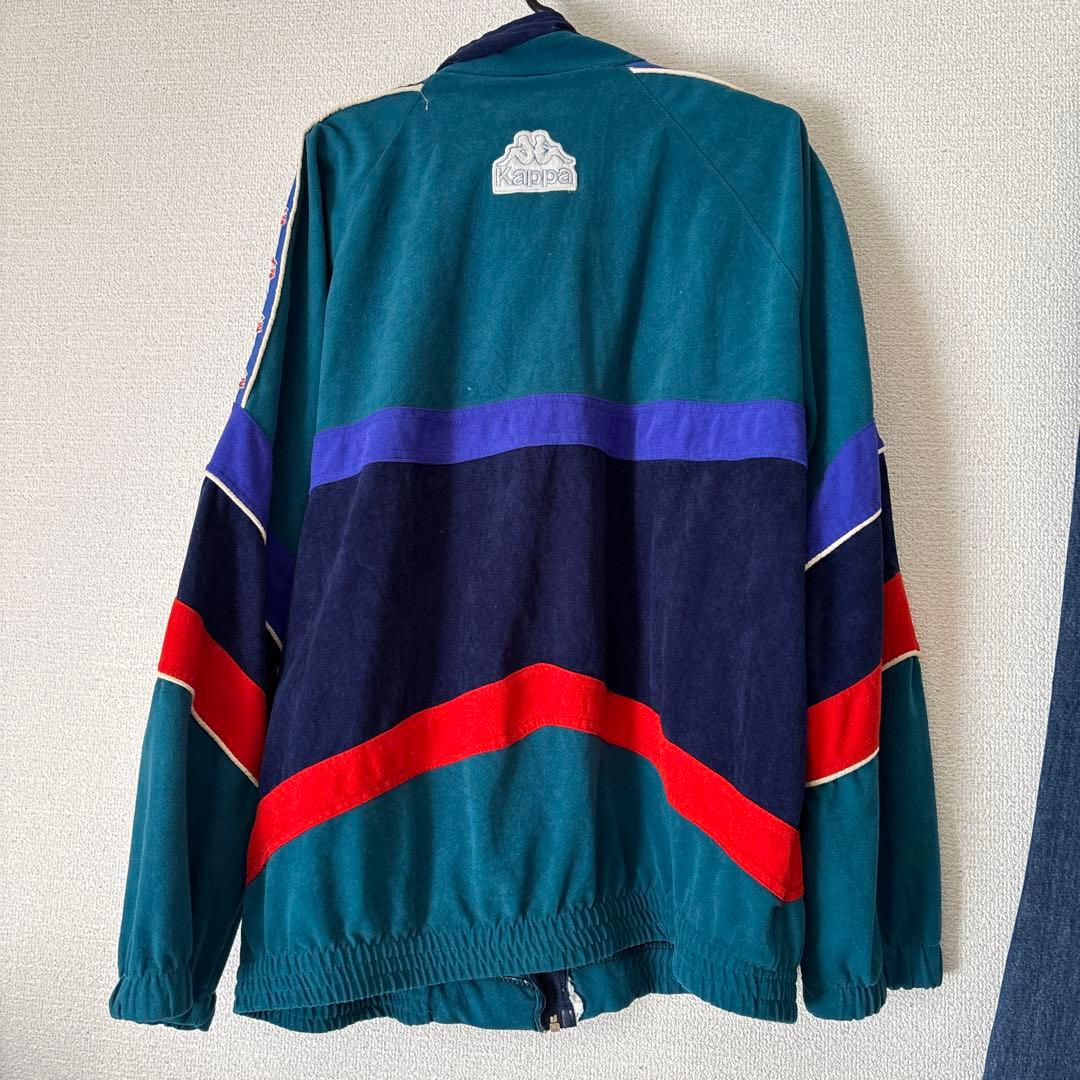 90s vintage バルセロナ kappa ベロア トラックジャケット