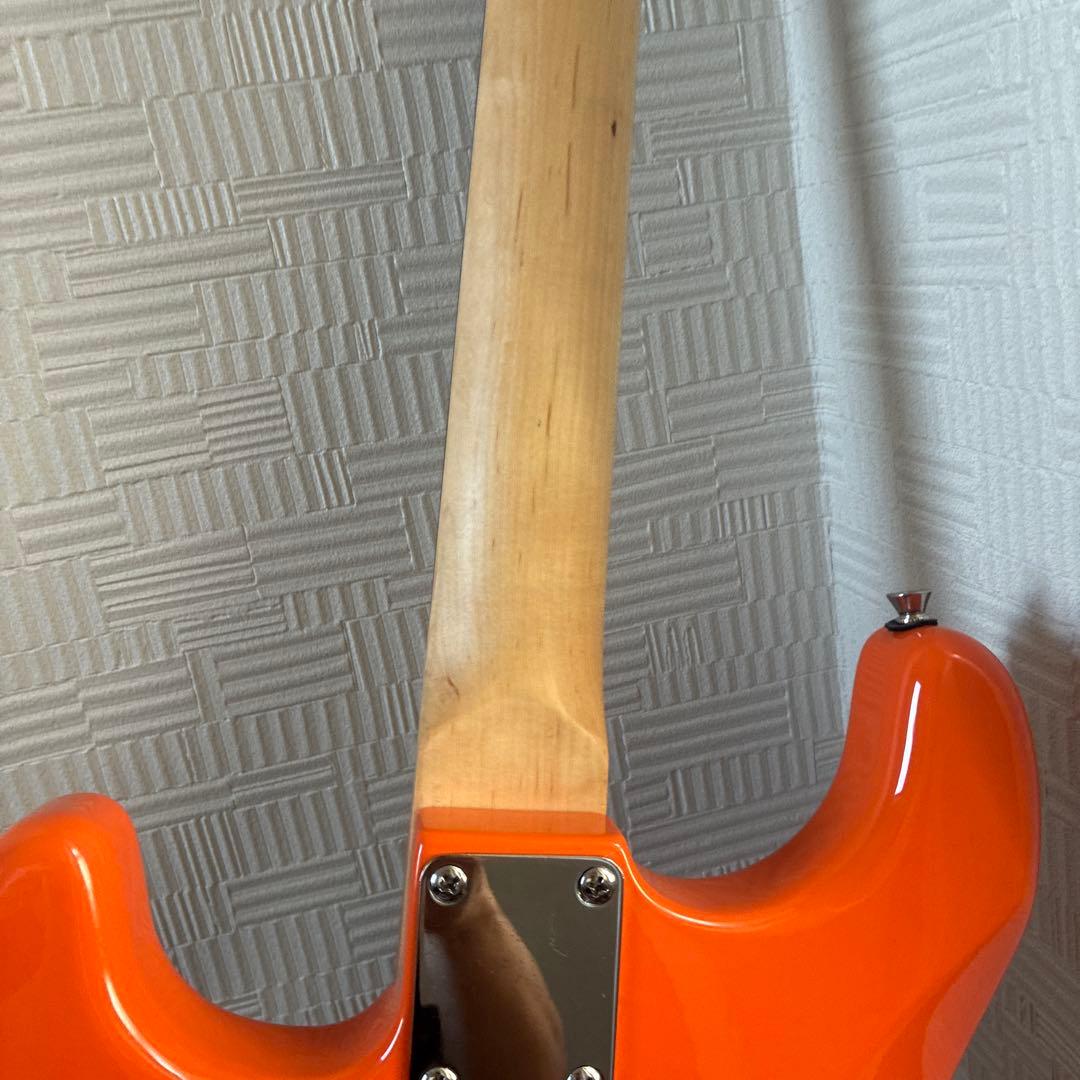 PhotoGenic ストラトキャスタータイプ エレキギター オレンジ