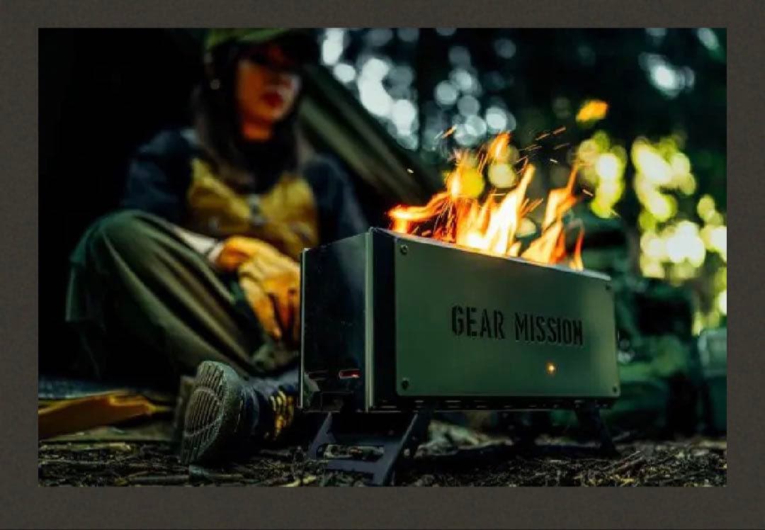 最終値下げ！　早い者勝ち！　GEAR MISSION BF-GM1 焚き火台