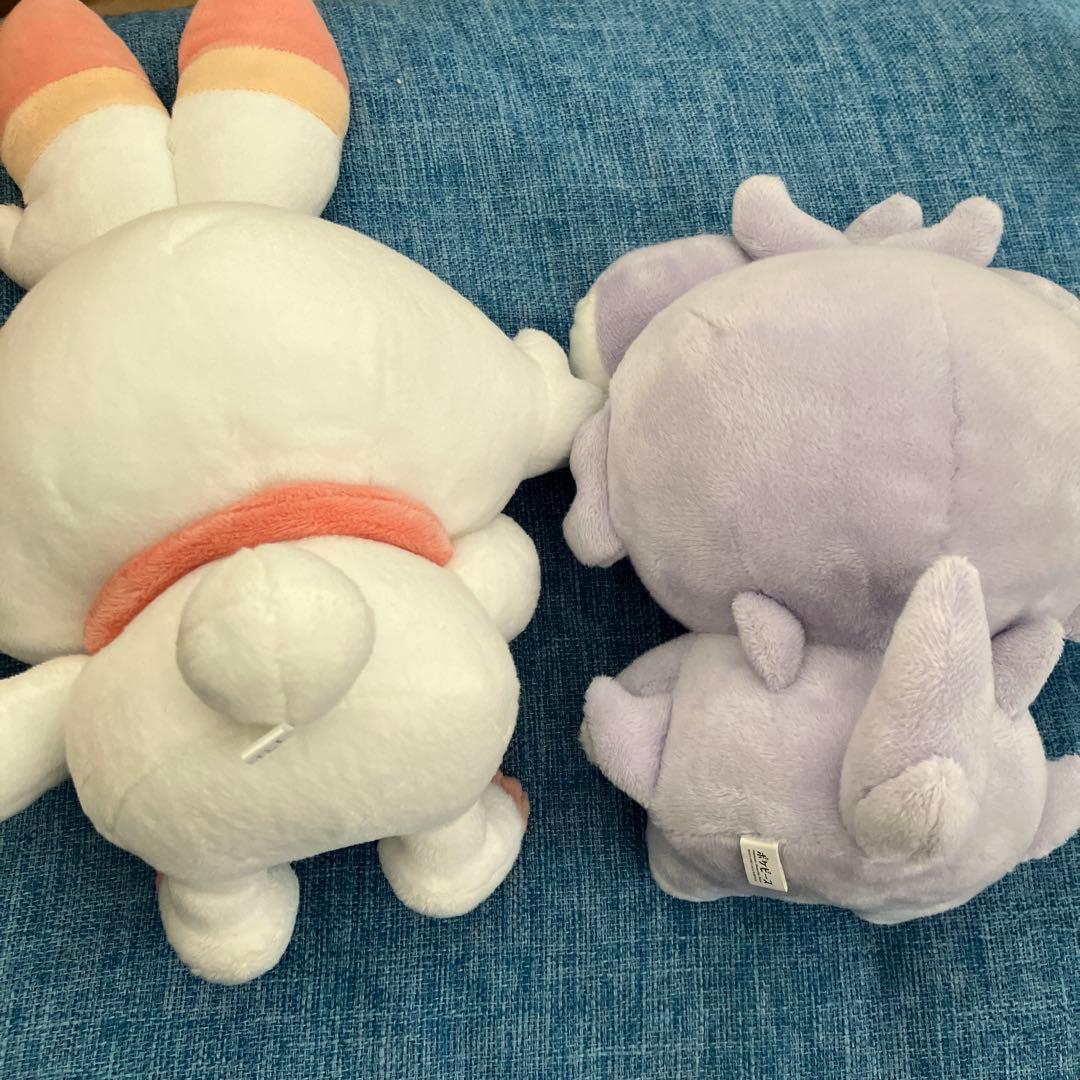 ポケピース　ヒバニー　ニャスパー　ぬいぐるみ