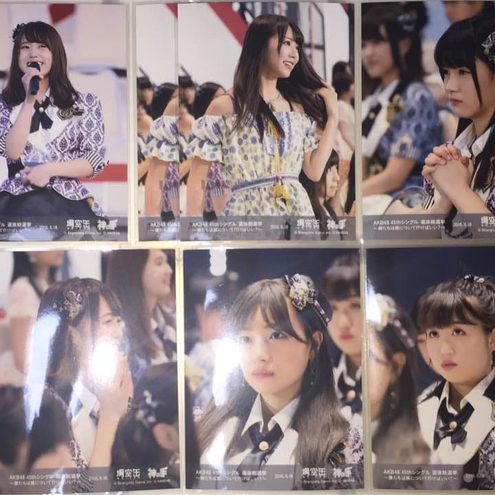 NMB48 神の手アプリ 場空缶 総選挙 2016 特典 生写真