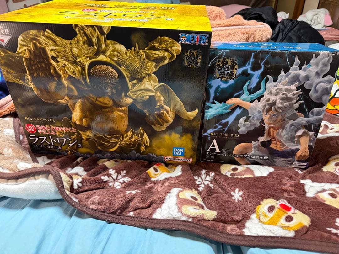 一番くじ ワンピース EX 悪魔を宿す者達　A賞ルフィ&ラストワン賞センゴク