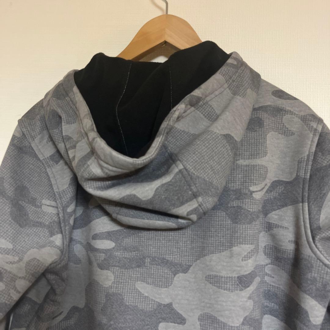 QUIKSILVER グレー 迷彩柄 ジャージ上下セット S/P/CH