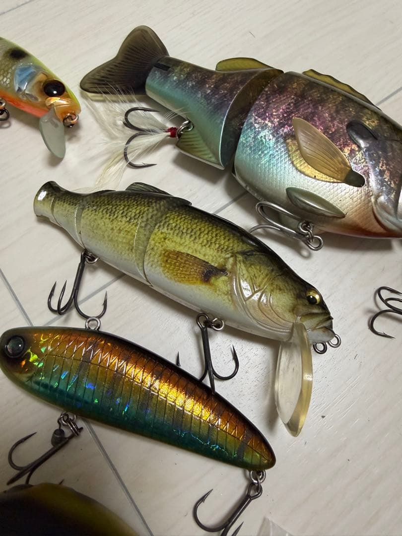 バスフィッシング　プラグ　EVOKE4.0他