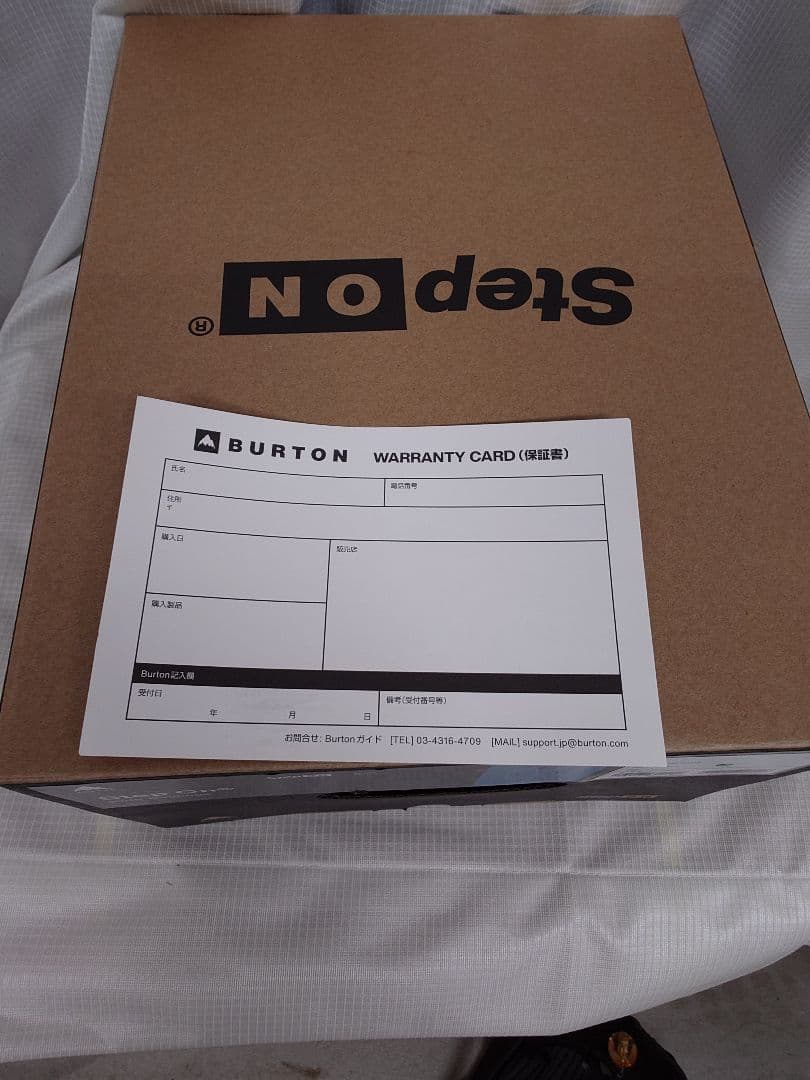 BURTON　STEPオン　キッズ　ブーツ25センチ　ビンディングＬサイズ
