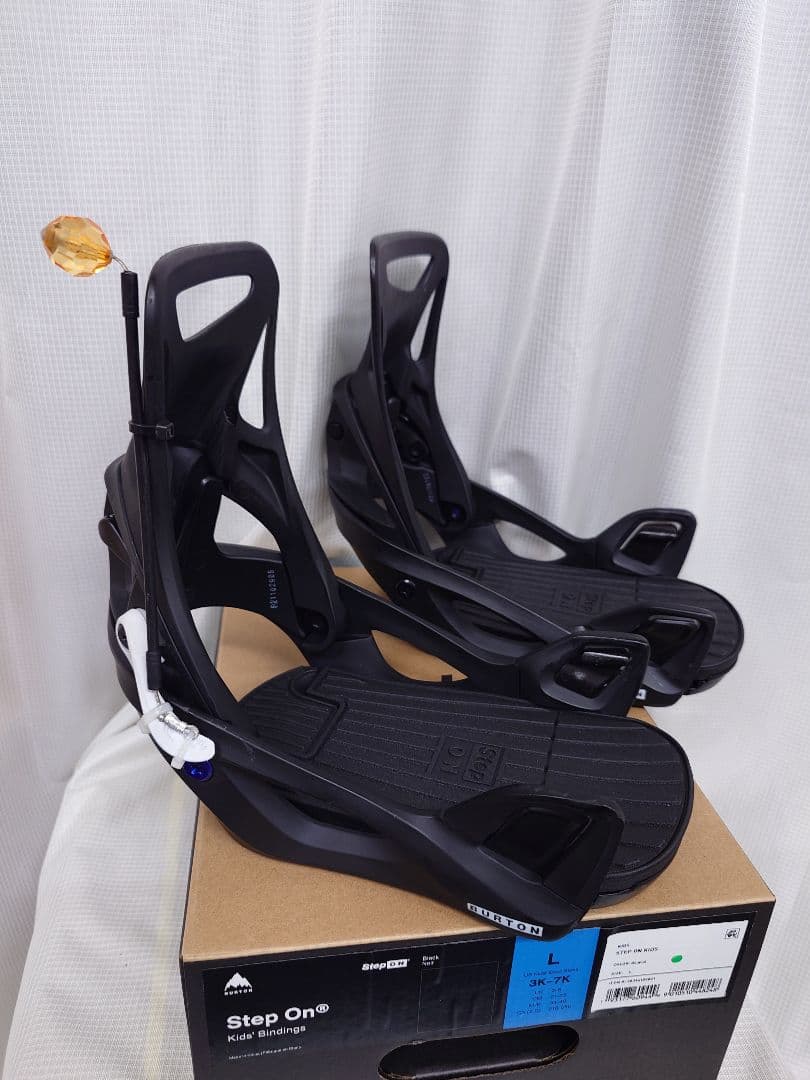 BURTON　STEPオン　キッズ　ブーツ25センチ　ビンディングＬサイズ