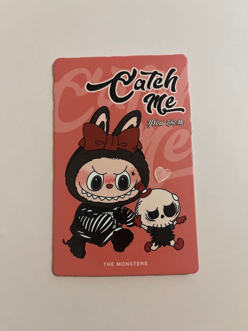 【LABUBU MONSTERS】 Catch Me If You Like黒