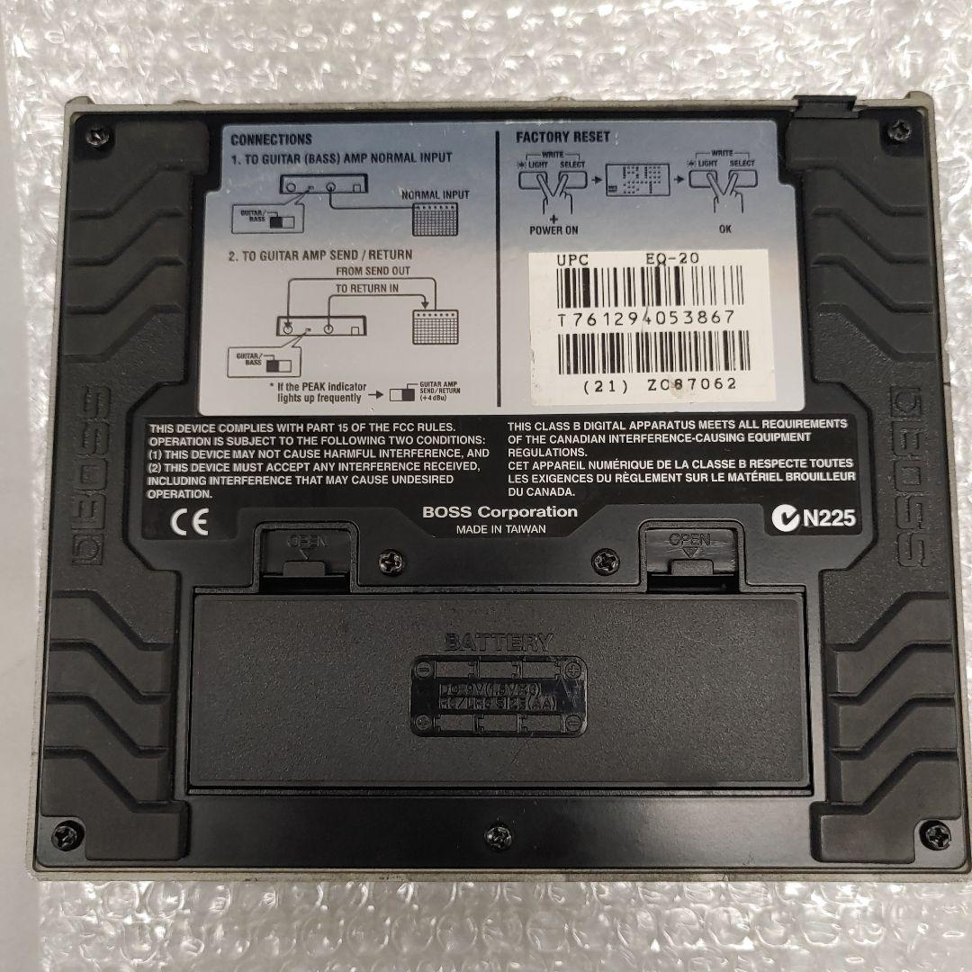 509294　BOSS EQ-20 グラフィック イコライザー