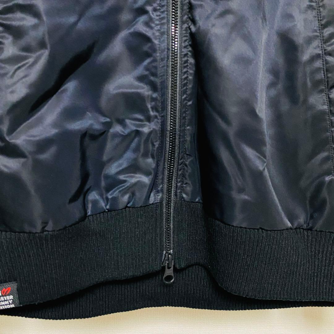 マスターバニー　 ニット　ナイロン　ジャケット　異素材　切替　 メンズ サイズ4