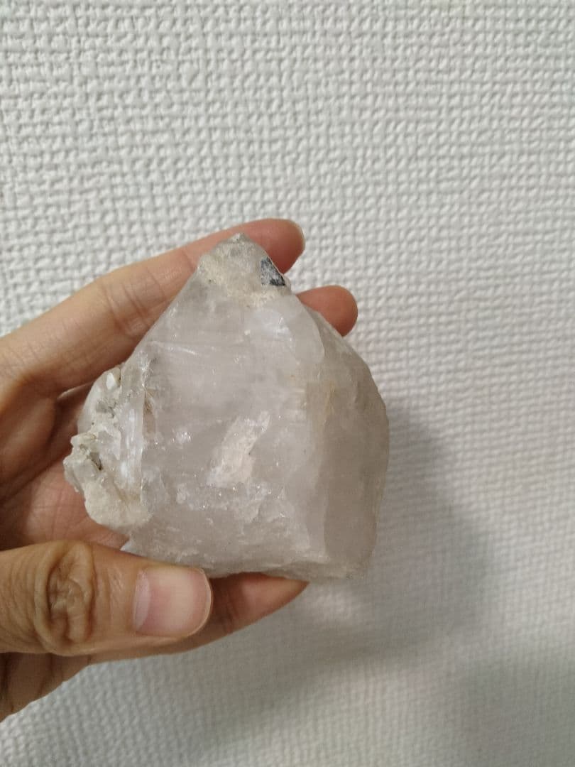 長野県天然水晶　国産天然　国産鉱山　164g天然水晶