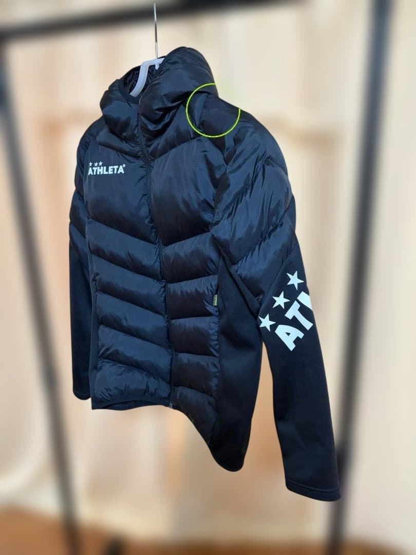 ATHLETA ピステ ウィンドブレーカー セットアップ 上下 中綿 ウォーム