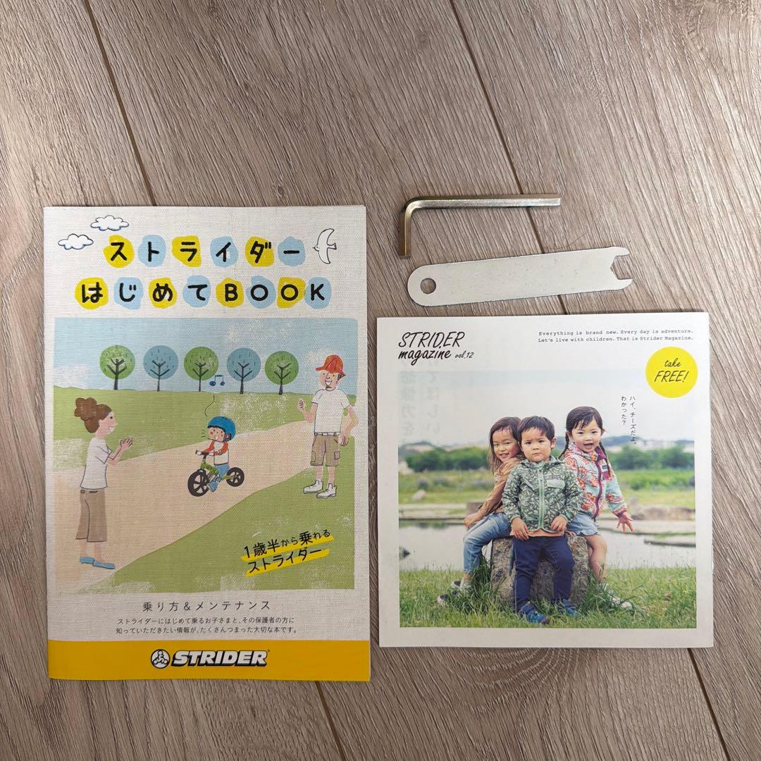 STRIDER スポーツモデルグリーン 12インチ　バッグ付き