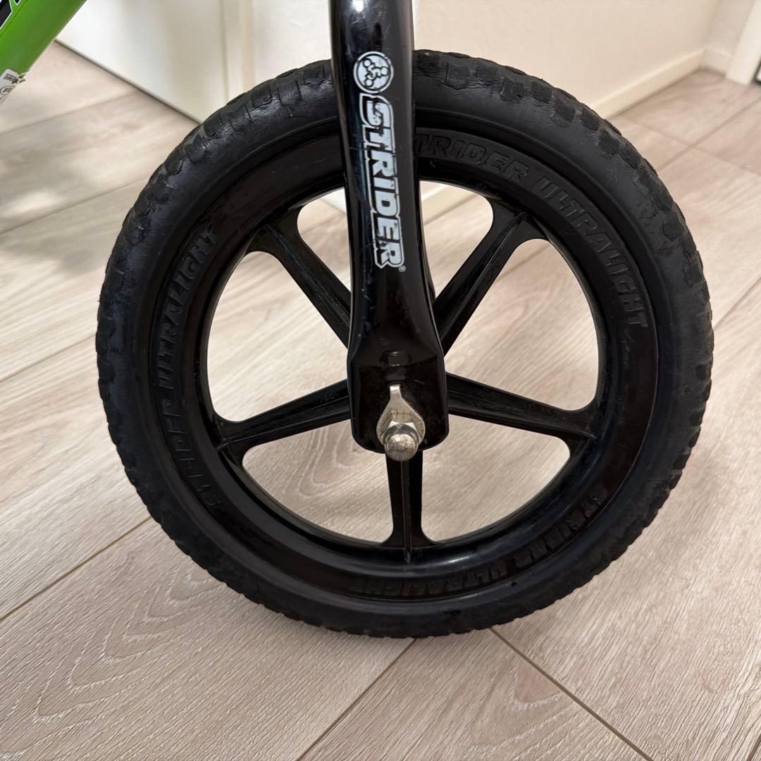 STRIDER スポーツモデルグリーン 12インチ　バッグ付き