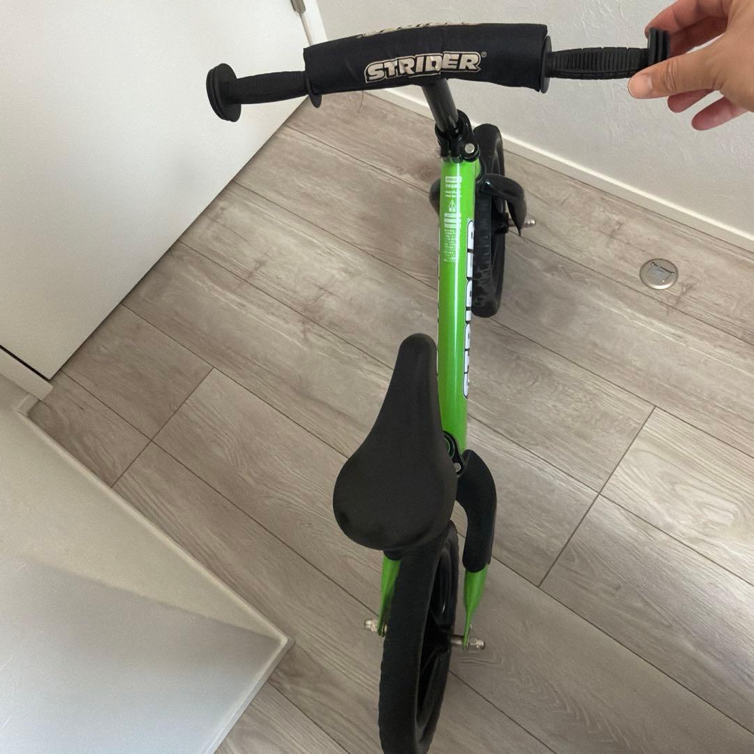 STRIDER スポーツモデルグリーン 12インチ　バッグ付き
