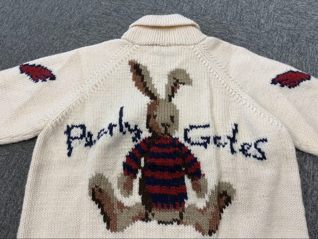 美品☆ パーリーゲイツ☆ウールカウチンセーター☆レディース☆＃1
