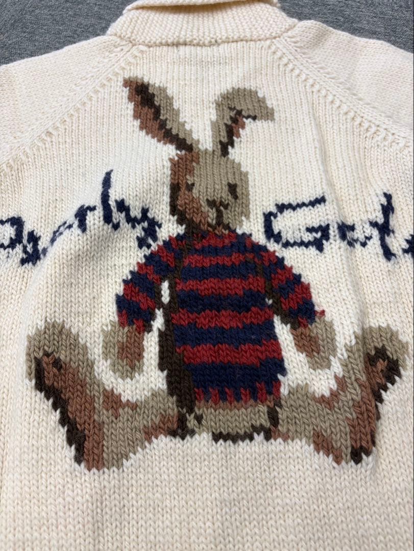 美品☆ パーリーゲイツ☆ウールカウチンセーター☆レディース☆＃1