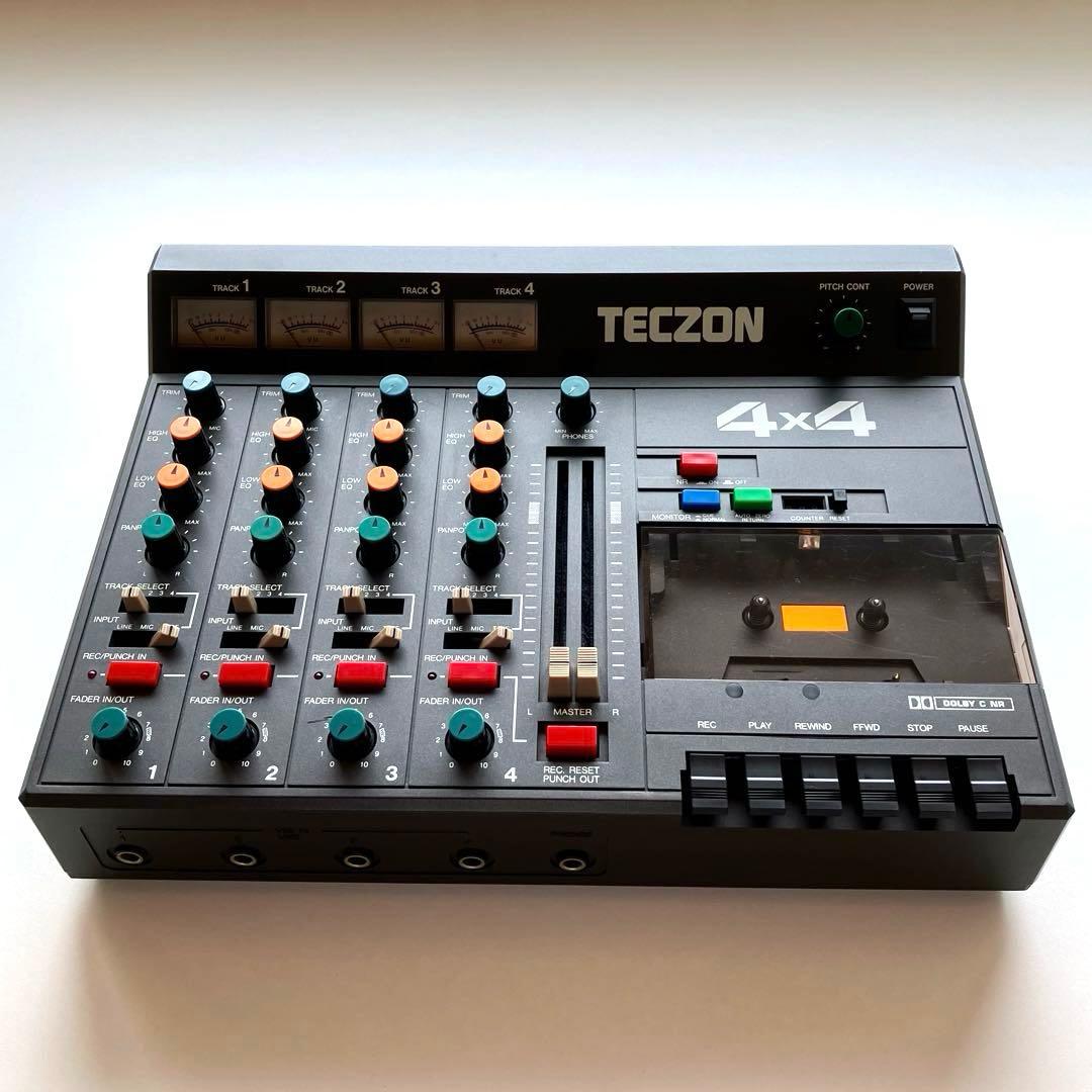 【極上品】TECZON☆4×4☆MTR☆4TRACK MULTI MIXER